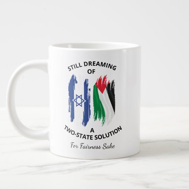 Fortfarande drömma om en lösning med två lägen jumbo mugg (Vänster)