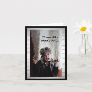 Fortfarande en Rockstar i mitt drömkort Kort
