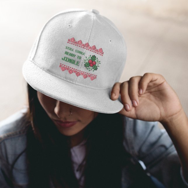 Fortfarande ett Redo till Jingle Women's Julafton  Keps (Skapare uppladdad)