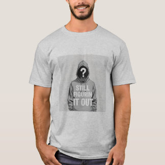 Fortfarande Figurin. | Mysterious Hoodie Graphic T Shirt