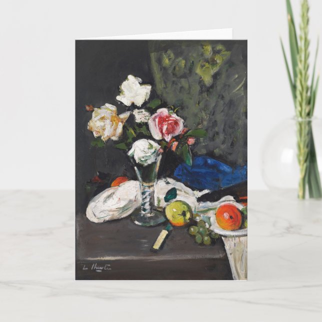 Fortfarande Frukt och Ro | George Leslie Hunter Kort (Framsida)