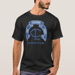 Fortfarande Game Craiglang Auld Team (Glasgow Skog T Shirt