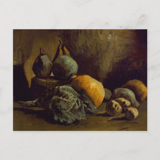 Fortfarande grönsaker och frukt Van Gogh Fine Art Vykort