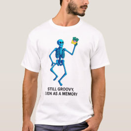 Fortfarande Groovy, Även som ett Minne – Neon Skel T Shirt