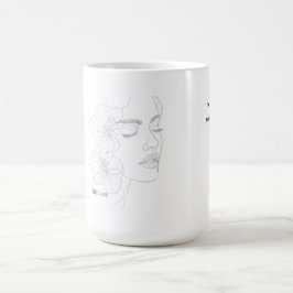 Fortfarande kärlekslyrik mugg