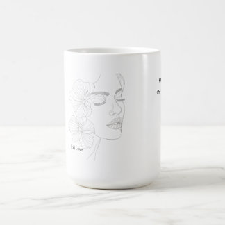 Fortfarande kärlekslyrik mugg