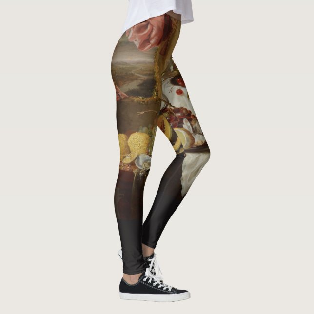 Fortfarande konstverk leggings (Höger)