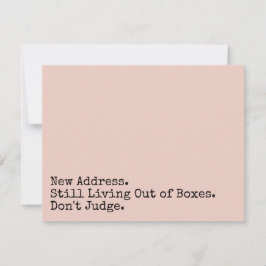 Fortfarande lever du utanför boxarna, döm inte  ko anteckningskort