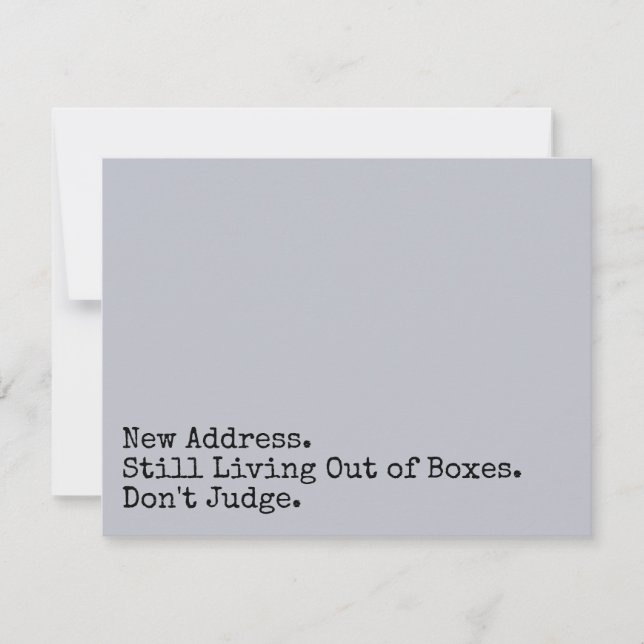 Fortfarande lever jag utanför boxarna, döm inte bl anteckningskort (Framsida)