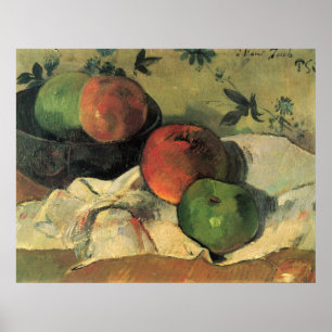 Fortfarande Life av Eug � ne Henri Paul Gauguin Poster