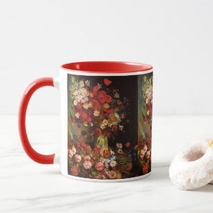 Fortfarande Life Flowers i Vas av Vincent van Gogh Mugg