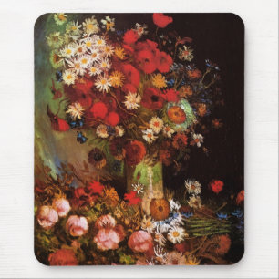 Fortfarande Life Flowers i Vas av Vincent van Gogh Musmatta