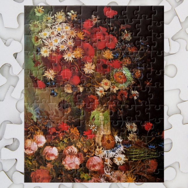 Fortfarande Life Flowers i Vas av Vincent van Gogh Pussel (Skapare uppladdad)