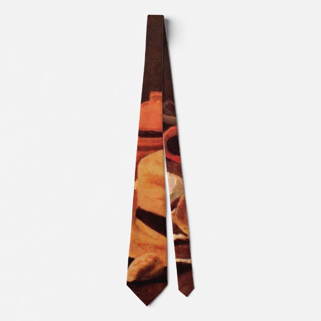 Fortfarande Life Gult Straw Hat av Vincent van Gog Slips (Framsida)