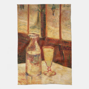Fortfarande Life med Absinthe av Vincent van Gogh Kökshandduk