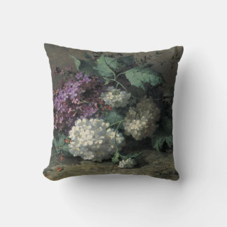 Fortfarande Life med Lilacs av Margaretha Roosenbo Kudde
