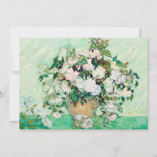 Fortfarande Life Ro i ett Vas av Vincent van Gogh Inbjudningar