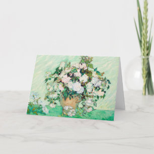 Fortfarande Life Ro i ett Vas av Vincent van Gogh Kort