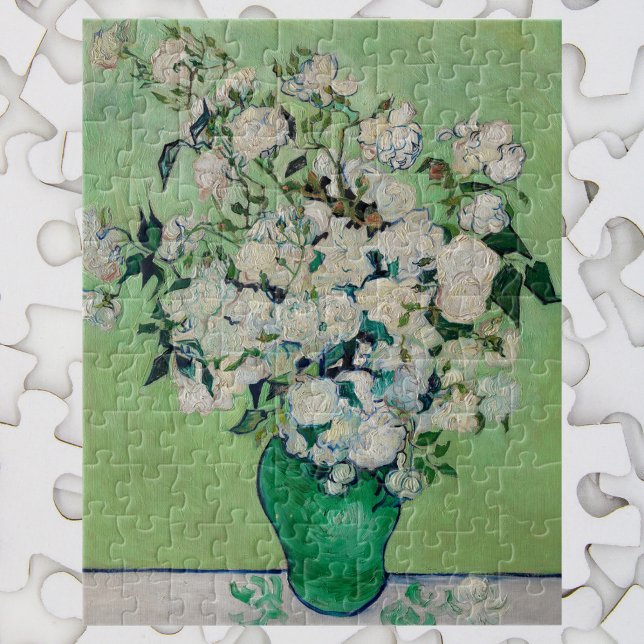 Fortfarande Life Ro i ett Vas av Vincent van Gogh Pussel (Skapare uppladdad)