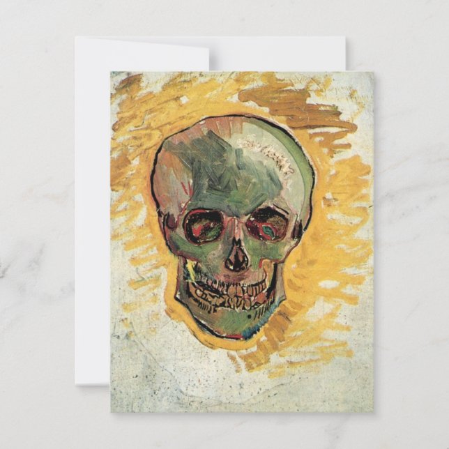 Fortfarande Life Skull av Vincent van Gogh (Framsida)