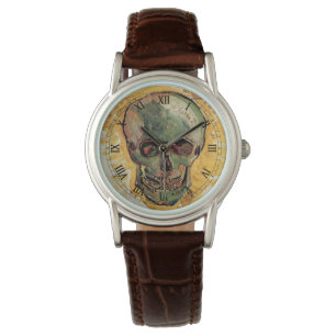 Fortfarande Life Skull av Vincent van Gogh Armbandsur