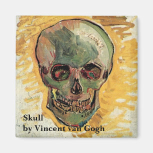 Fortfarande Life Skull av Vincent van Gogh Magnet