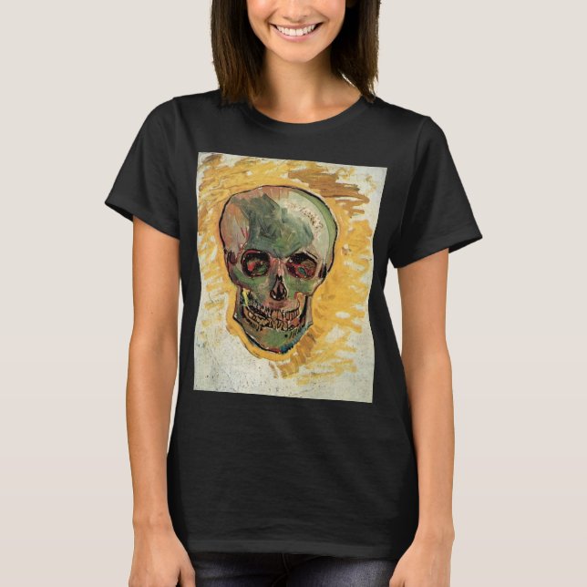 Fortfarande Life Skull av Vincent van Gogh T Shirt (Framsida)