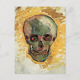 Fortfarande Life Skull av Vincent van Gogh Vykort