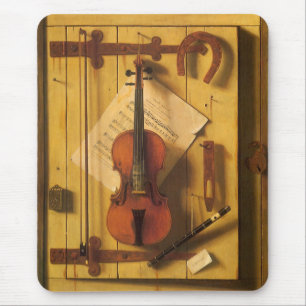 Fortfarande Life Violin and Music av William Harne Musmatta