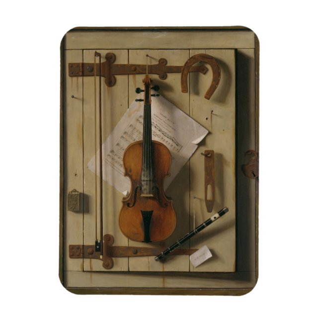 Fortfarande Life, Violin och Music Magnet (Vertikal)