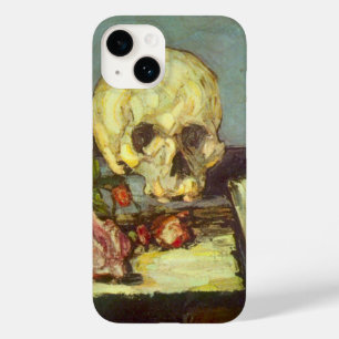Fortfarande Life w Skull, ljus, Bok av Paul Cezann