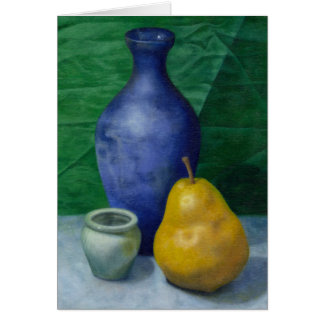 Fortfarande liv hälsningskort