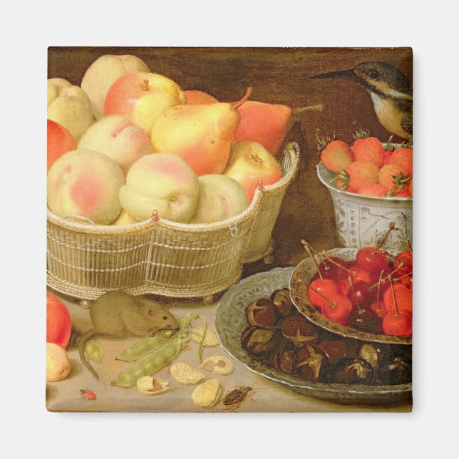 Fortfarande liv magnet (Framsidan)