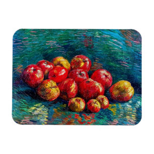 Fortfarande liv med äpplen av Vincent Van Gogh Magnet