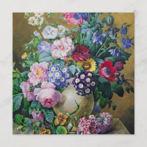 Fortfarande livet för sommarblommorna i Party