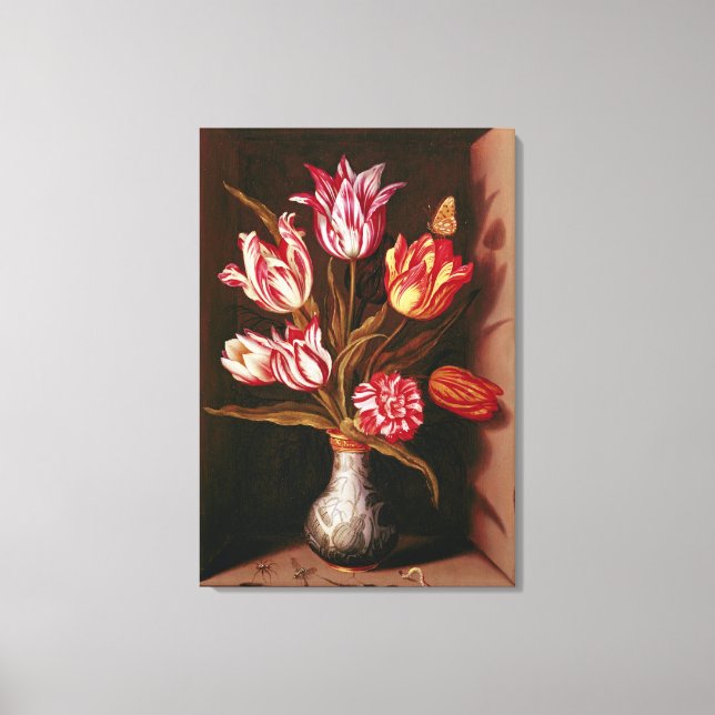 Fortfarande livstid, 1700-talet canvastryck (Framsida)