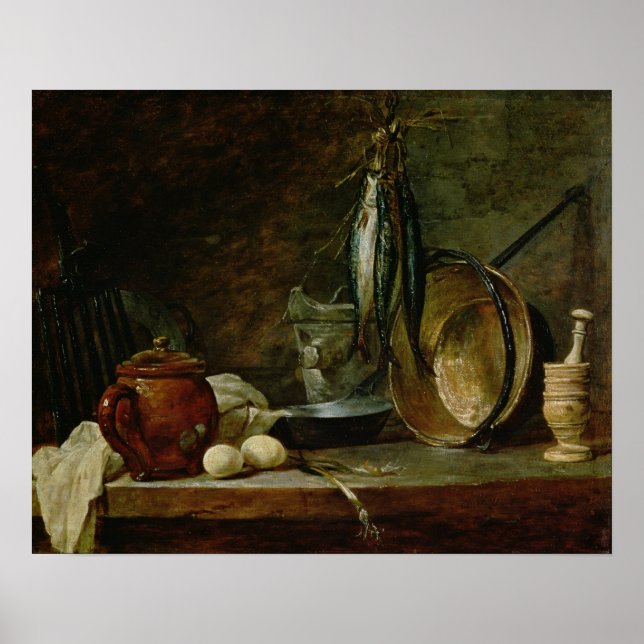 Fortfarande livstid: Fast Day Menu, 1731 Poster (Framsidan)