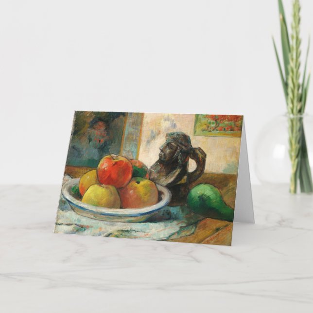 Fortfarande livstid | Paul Gauguin Kort (Framsida)