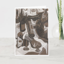 Fortfarande med axonometrisk Stil Kort