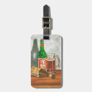 Fortfarande med Beer av Jennifer Goldberger Bagagebricka