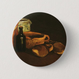 Fortfarande med clogs och Pots, Van Gogh Knapp
