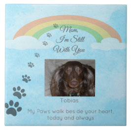 Fortfarande med dig mamma kakelplatta