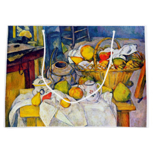 Fortfarande med Fruit Basket, Paul Cezanne