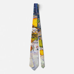 Fortfarande med Fruit Basket, Paul Cezanne Slips