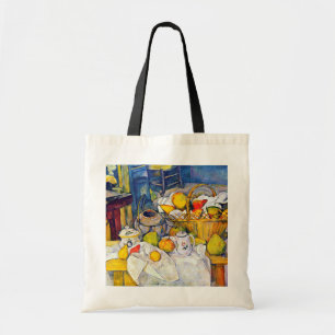 Fortfarande med Fruit Basket, Paul Cezanne Tygkasse