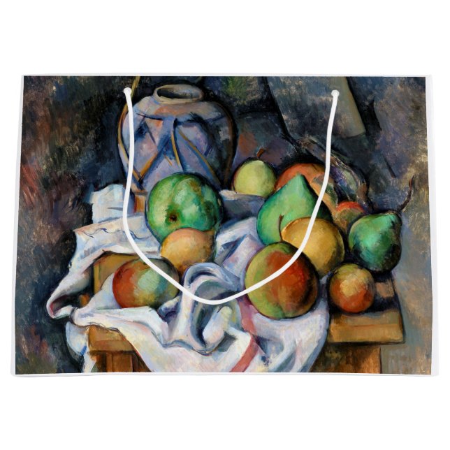 Fortfarande med frukt, Paul Cezanne (Framsidan)
