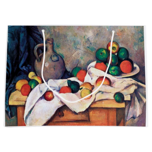 Fortfarande med frukt, Paul Cezanne (Framsidan)