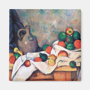 Fortfarande med frukt, Paul Cezanne Magnet