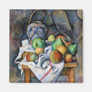 Fortfarande med frukt, Paul Cezanne Magnet