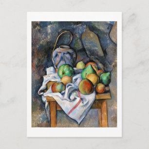 Fortfarande med frukt, Paul Cezanne Vykort